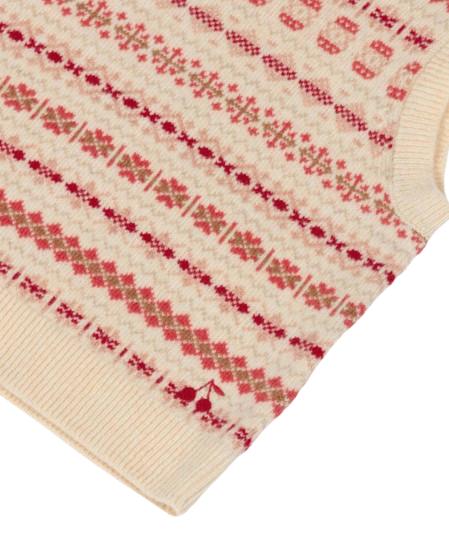 25FW [키즈] 봉쁘앙 원피스 W05GJUK00027 905 Beige - BONPOINT