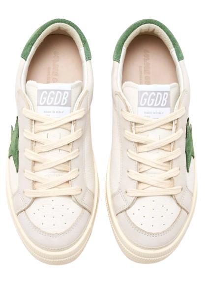 25FW [키즈] 골든구스 스니커즈 GYF00495 F007441 10613 Green - GOLDEN GOOSE