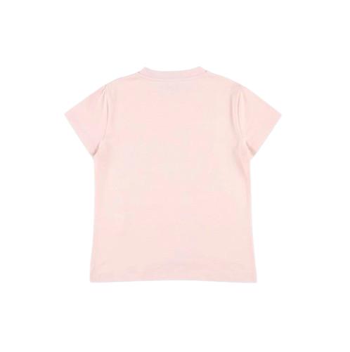 25FW [키즈] 골든구스 티셔츠 GKP01273 P002249 25523 Pink - GOLDEN GOOSE