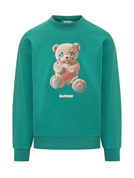 25FW 바로우 긴팔 티셔츠 F5BWUASW048 309 SHADED SPRUCE