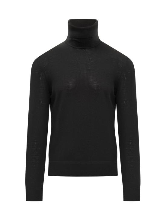 25FW 톰포드 터틀넥 KRL004YMW103 LB999 BLACK