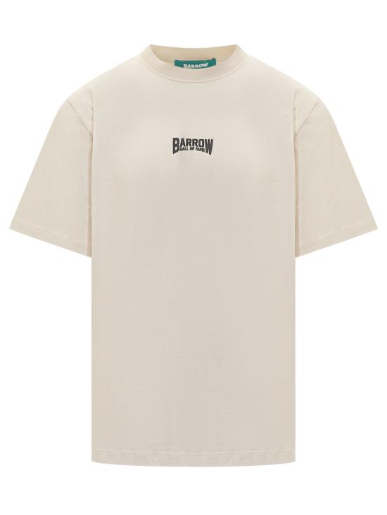 25FW 바로우 반팔 티셔츠 F5BWUATH038 013 CREMA