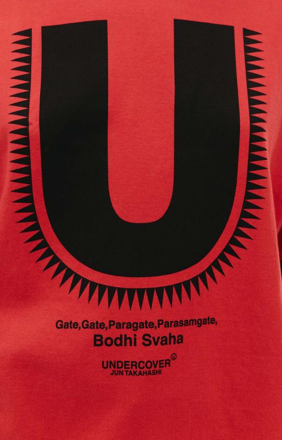  언더커버 스웨터 Undercover Bodhi Svaha 스웨트셔츠 레드 - UNDERCOVER