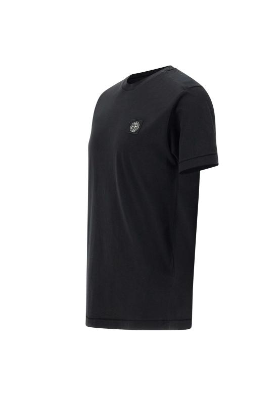 25FW 스톤 아일랜드 반팔 티셔츠 2100027S0013 V0029 Black - STONE ISLAND