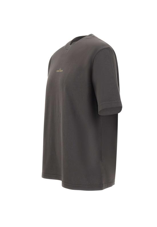 25FW 스톤 아일랜드 반팔 티셔츠 2100037S0197 V0062 Grey - STONE ISLAND