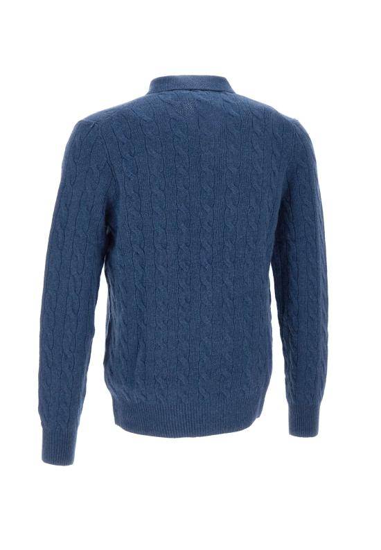 25FW 폴로 랄프로렌 스웨터 710974165 003 Blue - POLO RALPH LAUREN