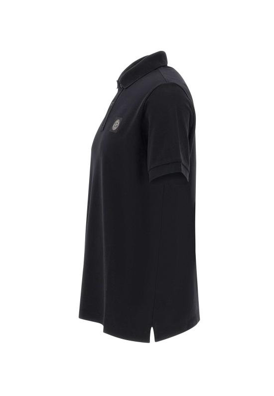 25FW 스톤 아일랜드 폴로 티셔츠 2200005S0017 V0029 Black - STONE ISLAND