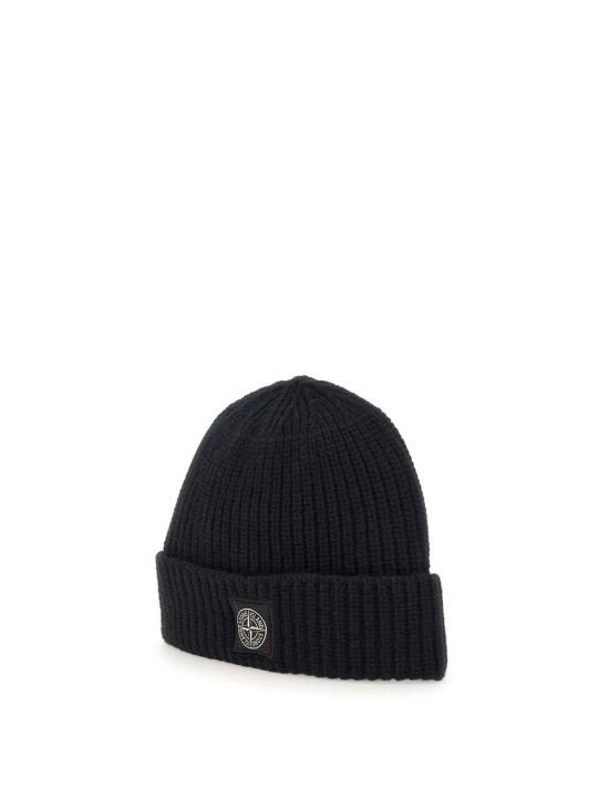 25FW 스톤 아일랜드 비니 N100002S00C3 V0029 Black - STONE ISLAND