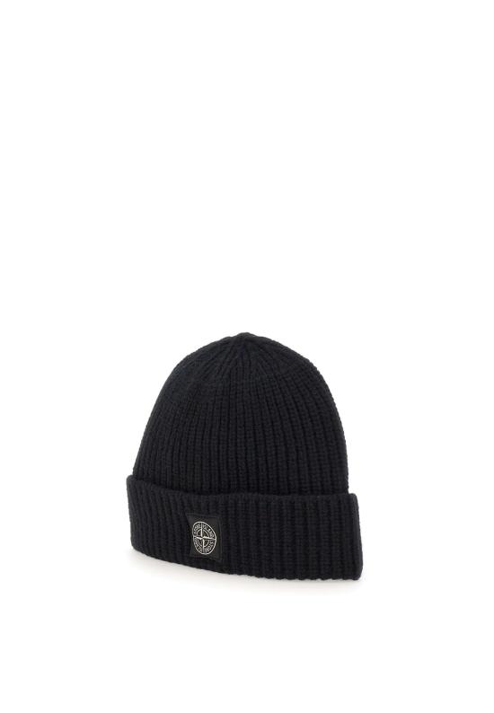 25FW 스톤 아일랜드 비니 N100002S00C3 V0029 Black