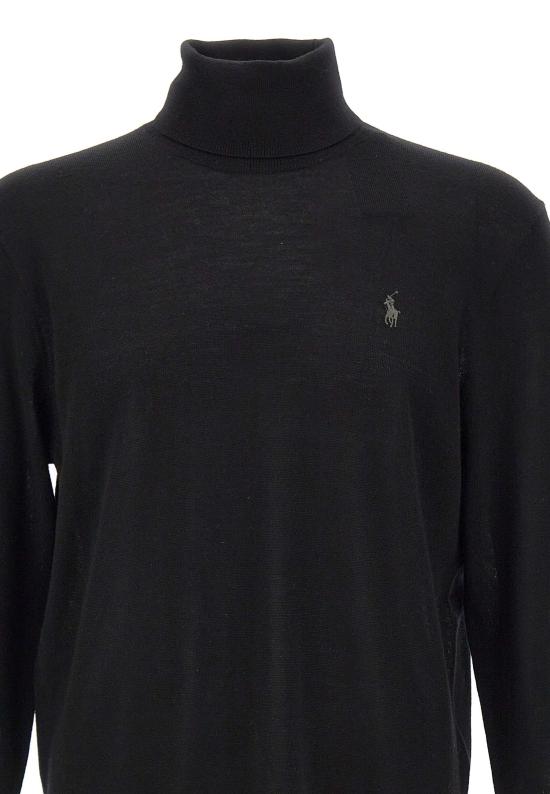 24FW 폴로 랄프로렌 터틀넥 710946145 002 Black - POLO RALPH LAUREN