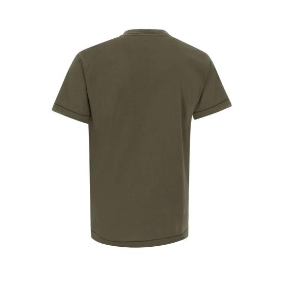 25FW 스톤 아일랜드 반팔 티셔츠 2100027S0013 V0054 Green - STONE ISLAND