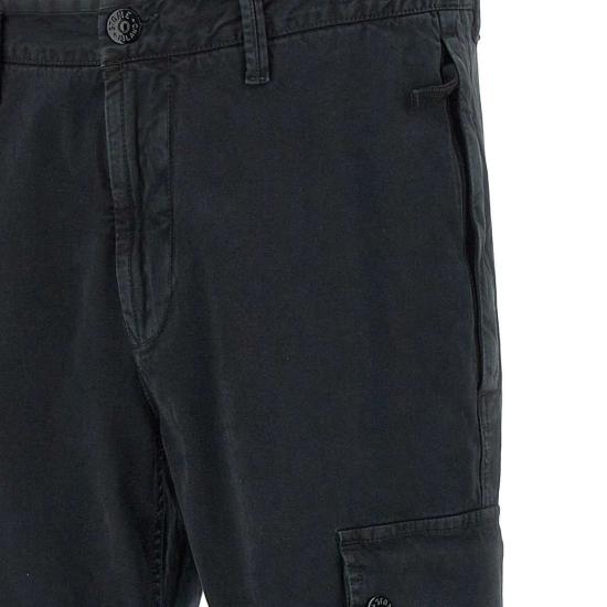 25FW 스톤 아일랜드 스트레이트 팬츠 3100034S00L1 V0129 Black - STONE ISLAND