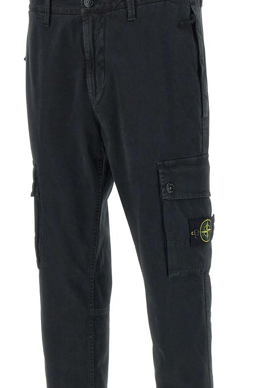 25FW 스톤 아일랜드 스트레이트 팬츠 3100034S00L1 V0129 Black - STONE ISLAND