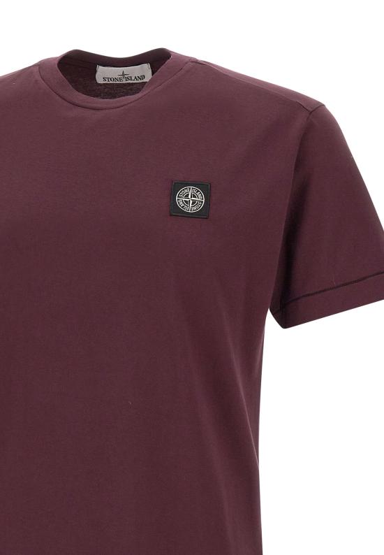 25FW 스톤 아일랜드 반팔 티셔츠 2100027S0013 V0017 PURPLE - STONE ISLAND