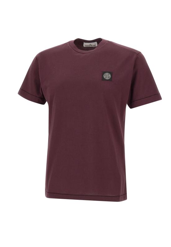 25FW 스톤 아일랜드 반팔 티셔츠 2100027S0013 V0017 PURPLE