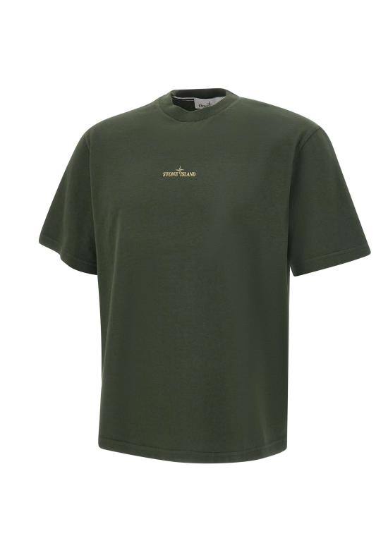 25FW 스톤 아일랜드 반팔 티셔츠 2100037S0197 V005E Green