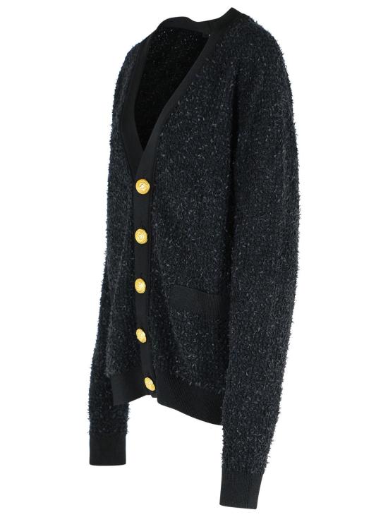 25FW 발망 가디건 FH1KL080KI750PA Black - BALMAIN