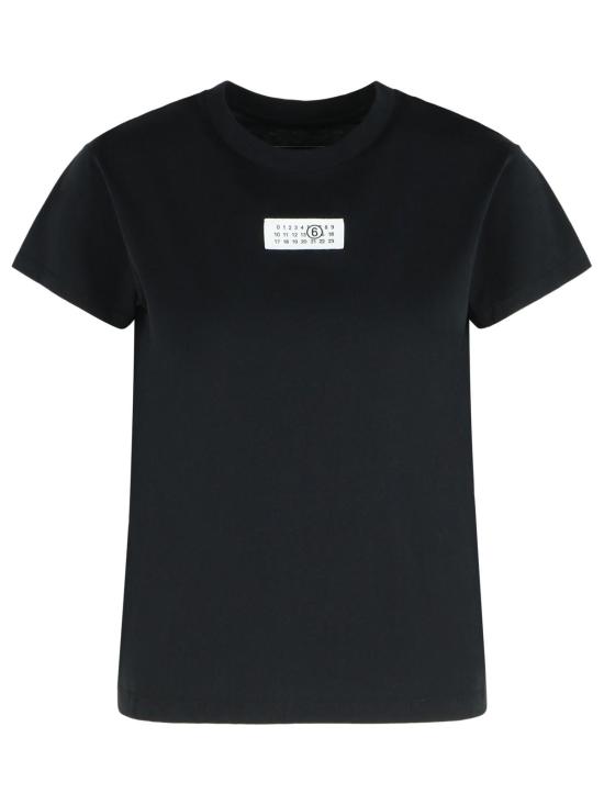 25FW MM6 메종마르지엘라 반팔 티셔츠 S52GC0327 S24312900 Black