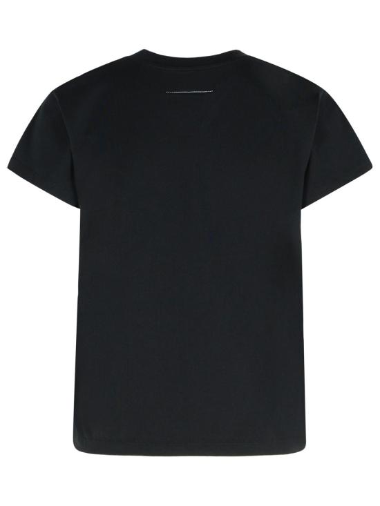25FW MM6 메종마르지엘라 반팔 티셔츠 S52GC0327 S24312900 Black - MM6 MAISON MARGIELA