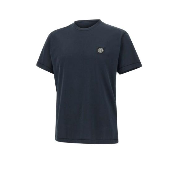 25FW 스톤 아일랜드 반팔 티셔츠 2100027S0013 V0020 Blue - STONE ISLAND