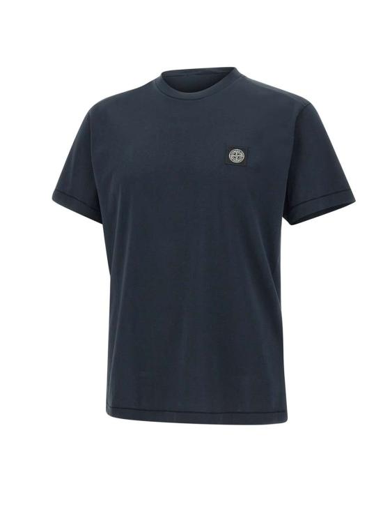 25FW 스톤 아일랜드 반팔 티셔츠 2100027S0013 V0020 Blue - STONE ISLAND