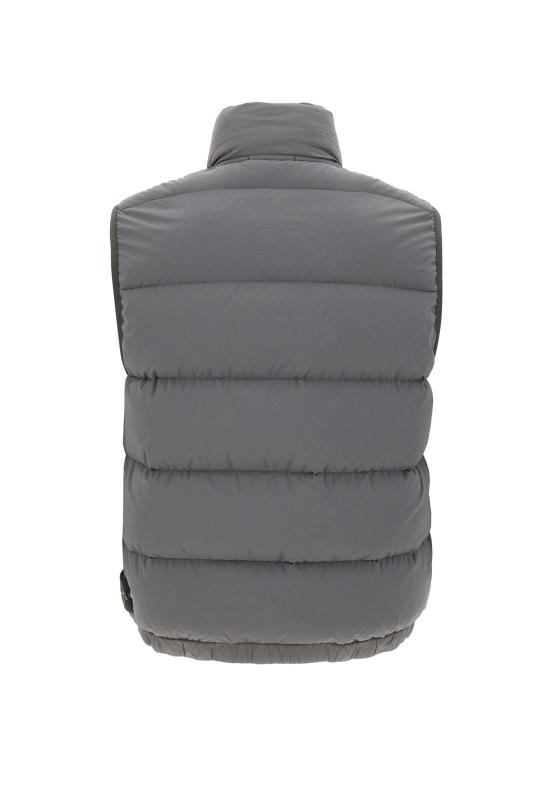 25FW 스톤 아일랜드 심리스 터널 나일론 다운-TC 다운 베스트 G100007S0028 V006B Grey - STONE ISLAND