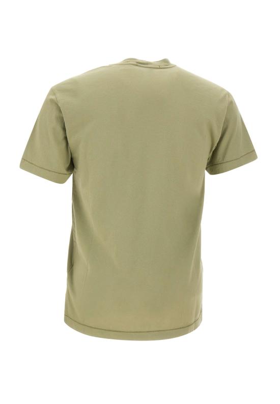 25FW 스톤 아일랜드 반팔 티셔츠 2100027S0013 V0055 Green - STONE ISLAND