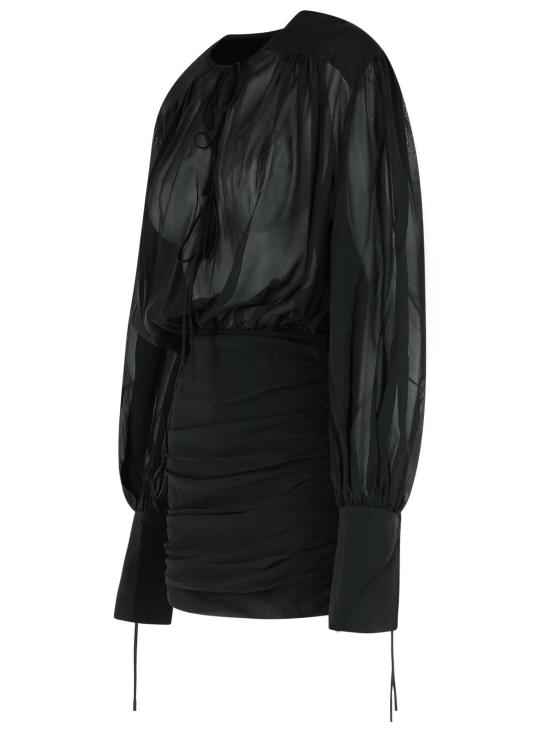 25FW 안다마네 숏 원피스 T180155A TNS038BLACK Black - ANDAMANE