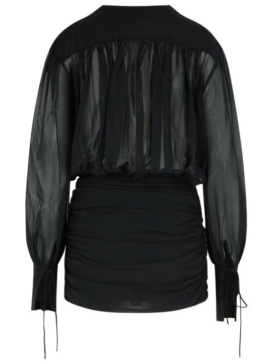 25FW 안다마네 숏 원피스 T180155A TNS038BLACK Black - ANDAMANE