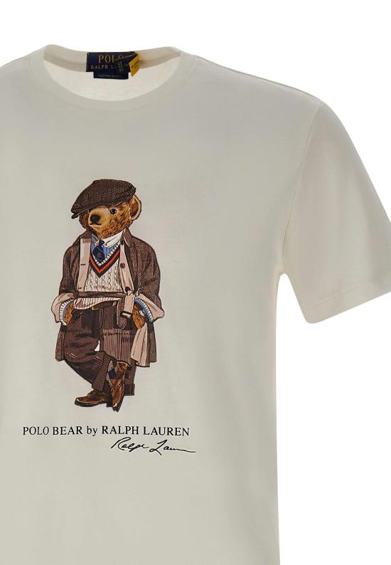 25FW 폴로 랄프로렌 반팔 티셔츠 710P00085 001 White - POLO RALPH LAUREN