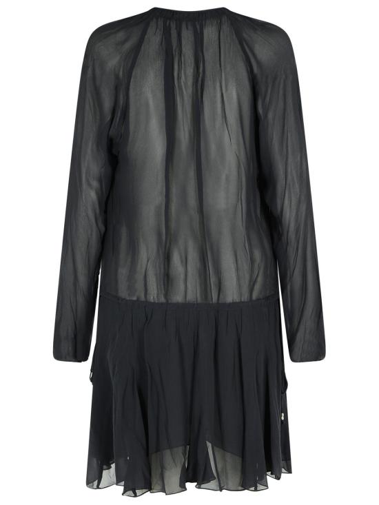 25FW 이자벨마랑에뚜왈 미디 원피스 RO0799FA C3J01E01BK Black - ISABEL MARANT ETOILE