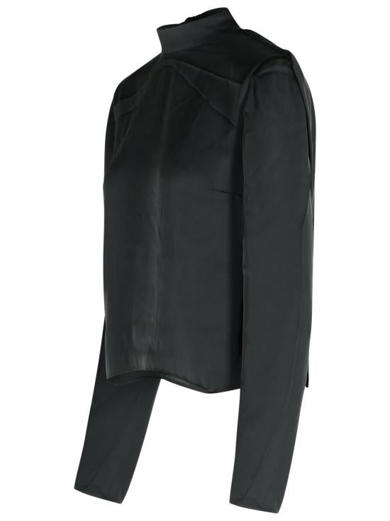 25FW 로테이트 블라우스 114331100 Black - ROTATE