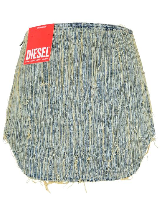 25FW 디젤 숏 스커트 A19047 0CMBZ01 Light Blue - DIESEL