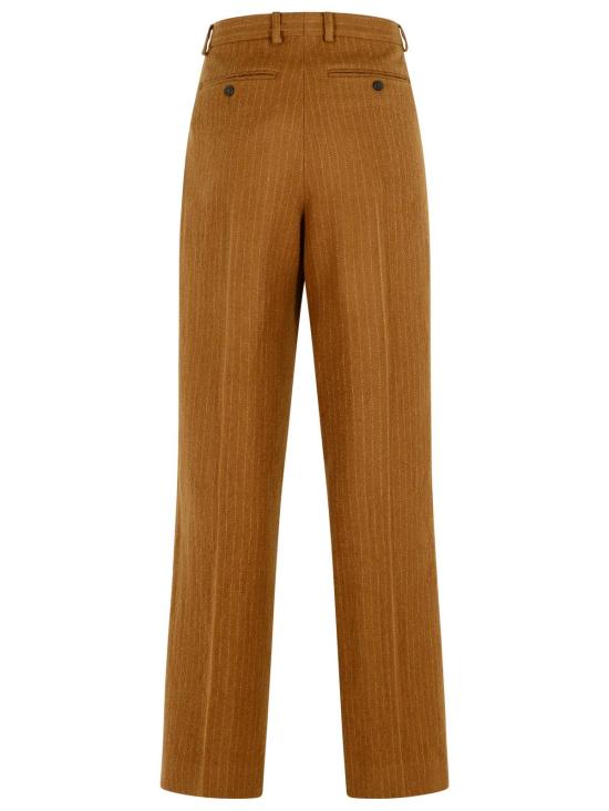 25FW 드리스 반 노튼 스트레이트 팬츠 020900 2042712 Brown - DRIES VAN NOTEN