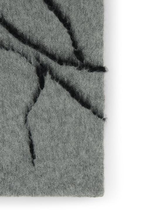 25FW 드리스 반 노튼 머플러/스카프 021229 2709804 Grey - DRIES VAN NOTEN