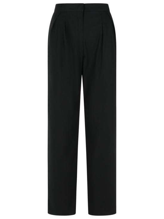 25FW 막스마라 스트레이트 팬츠 2521136041007 Black