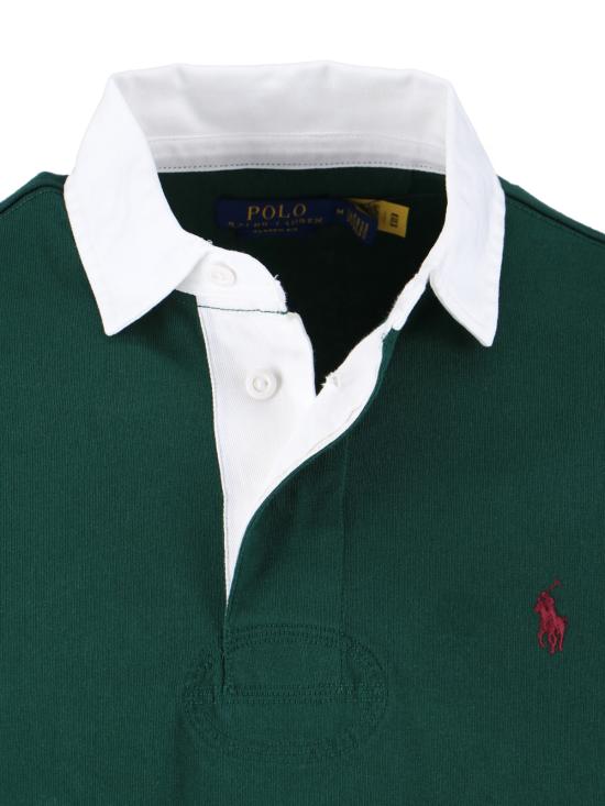 25FW 폴로 랄프로렌 폴로 티셔츠 710 717115 026 Green - POLO RALPH LAUREN