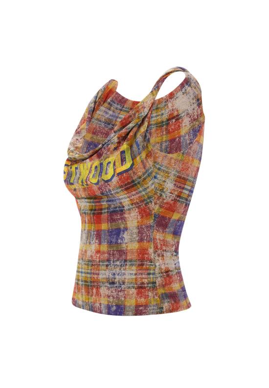 25FW 비비안웨스트우드 민소매 티셔츠 1504000B J009YO320 MultiColour - VIVIENNE WESTWOOD