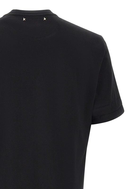 25FW 골든구스 반팔 티셔츠 GMP01220 P00063790292 Black - GOLDEN GOOSE