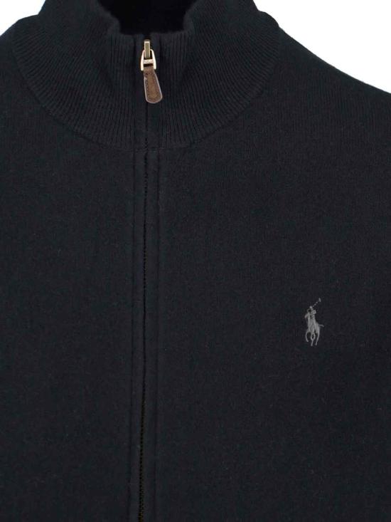 25FW 폴로 랄프로렌 집업 니트 710 974149 003 Black - POLO RALPH LAUREN