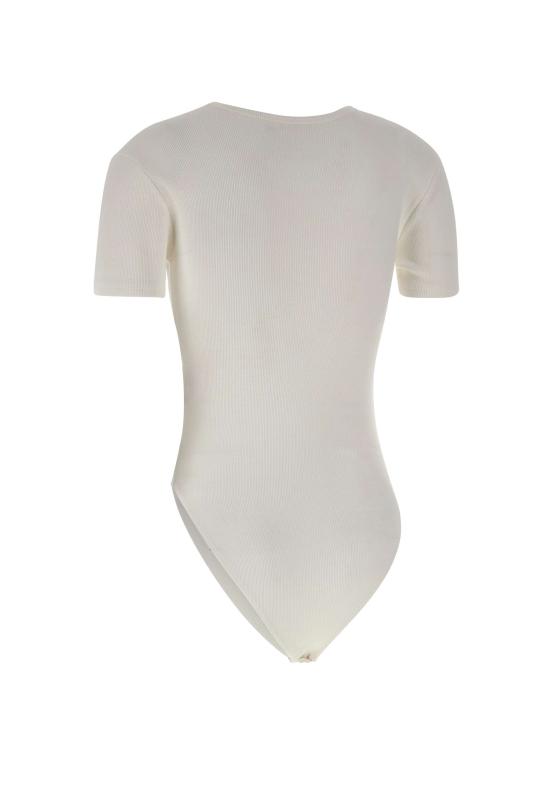 25FW 비비안웨스트우드 바디수트 티셔츠 1G010012 J009CA401 White - VIVIENNE WESTWOOD