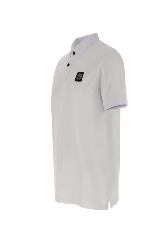 25FW 스톤 아일랜드 폴로 티셔츠 2200005S0017 V1001 White - STONE ISLAND