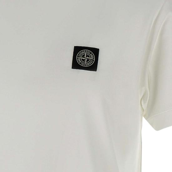 25FW 스톤 아일랜드 반팔 티셔츠 2100027S0013 V0001 White - STONE ISLAND