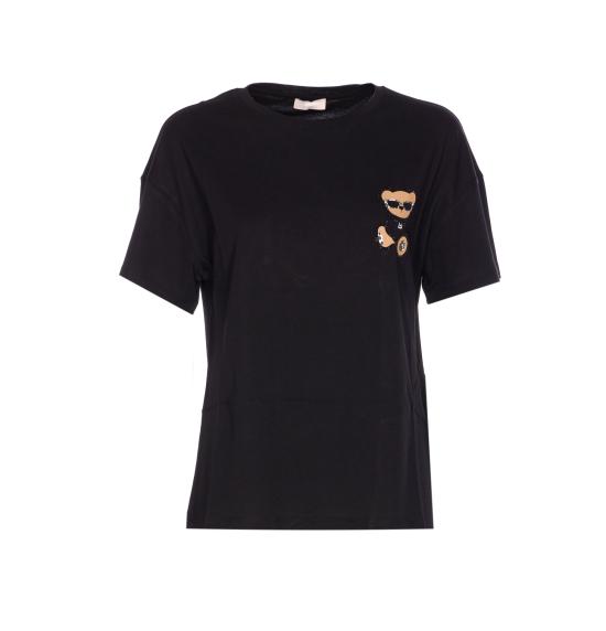 25FW 리우조 반팔 티셔츠 MF5416JS923 M9957 Black