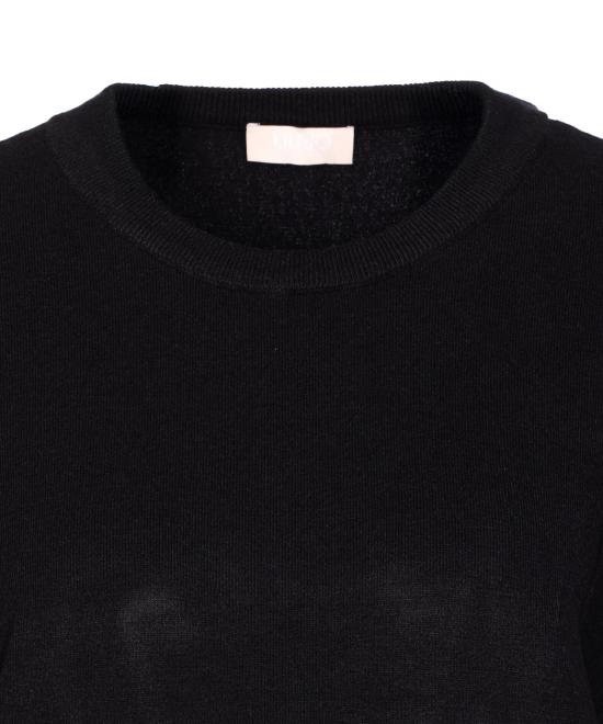 25FW 리우조 스웨터 TF5038MS75L 22222 Black - LIU JO