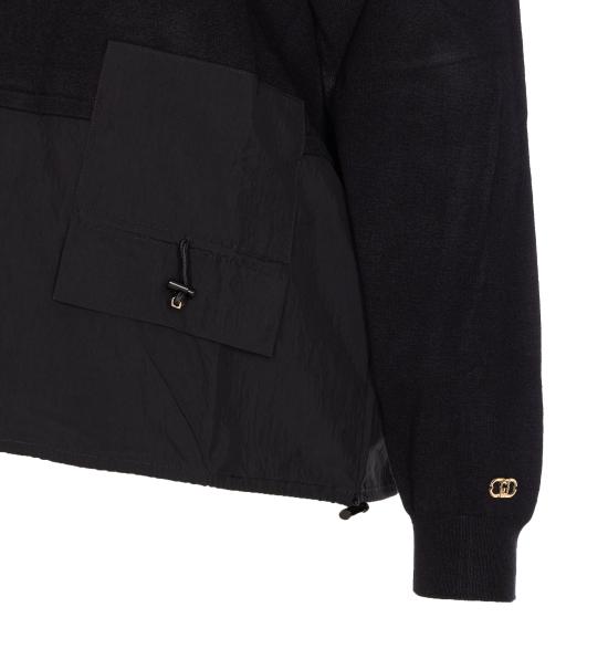 25FW 리우조 스웨터 TF5038MS75L 22222 Black - LIU JO