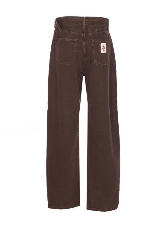 25FW 리우조 데님 팬츠 MF5298T115A 90915 Brown - LIU JO