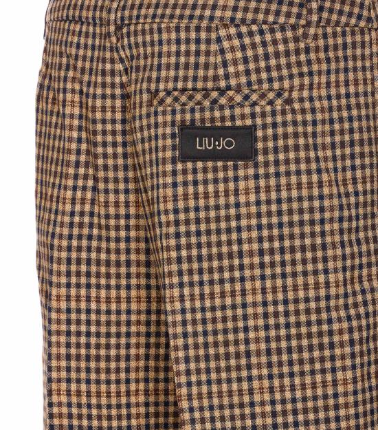 25FW 리우조 팬츠 MF5157T4335 P9002 Beige - LIU JO