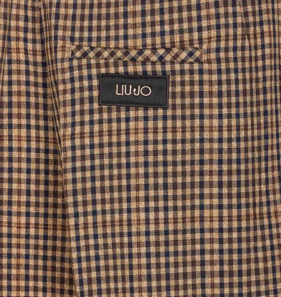 25FW 리우조 스트레이트 팬츠 MF5349T4335 P9002 Brown - LIU JO