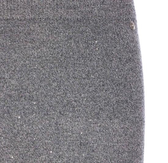 25FW 리우조 미디 스커트 MF5295MA27R 04485 Grey - LIU JO